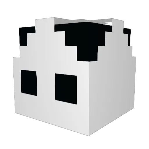 IsacFromIraq Minecraft avatar head, 3D render