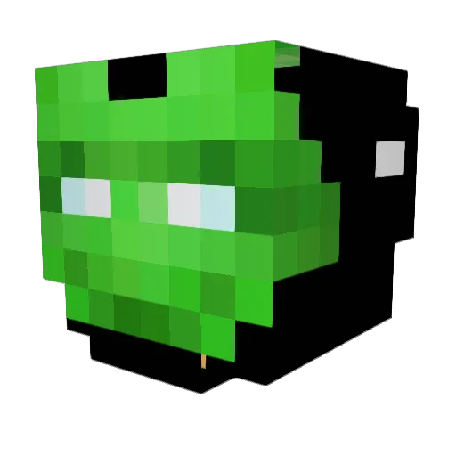 Isaiah1210 Minecraft avatar head, 3D render