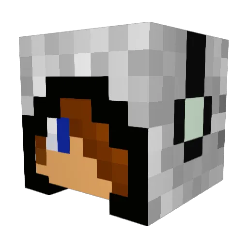 Isaiah1o Minecraft avatar head, 3D render