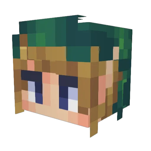Isaiah_Kent Minecraft avatar head, 3D render