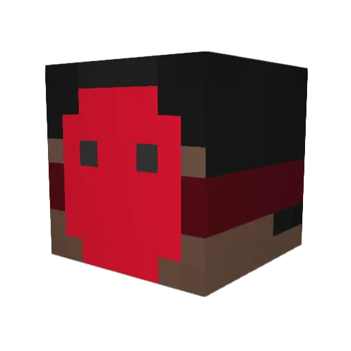 Isaiahj7 Minecraft avatar head, 3D render