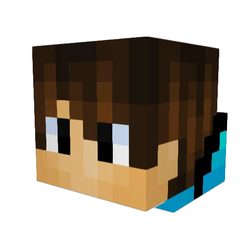 Isaiahman03 Minecraft avatar head, 3D render