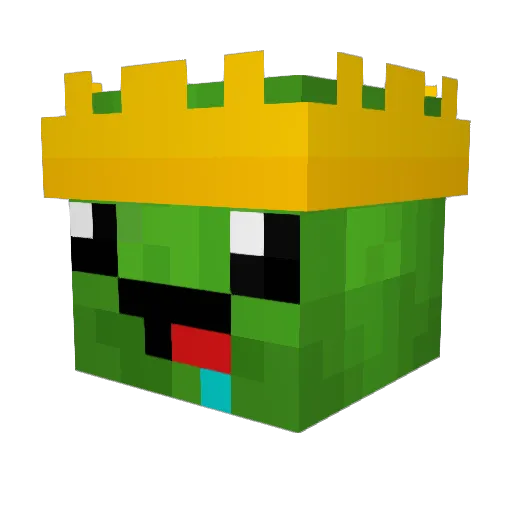 IsaiasBby Minecraft avatar head, 3D render