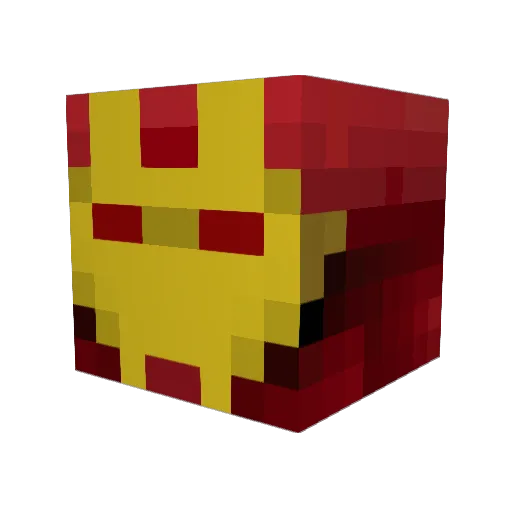 Isak1806 Minecraft avatar head, 3D render