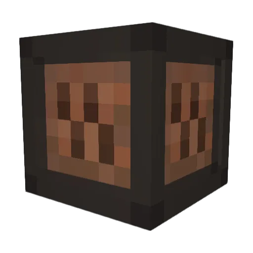 Isaoisq Minecraft avatar head, 3D render