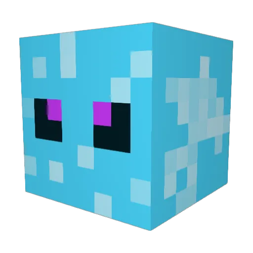 Isaquilio Minecraft avatar head, 3D render