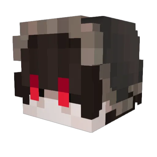 Isatek1994 Minecraft avatar head, 3D render