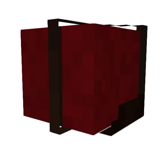 Isazell Minecraft avatar head, 3D render