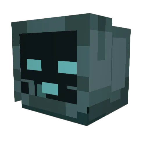 Ise02948 Minecraft avatar head, 3D render