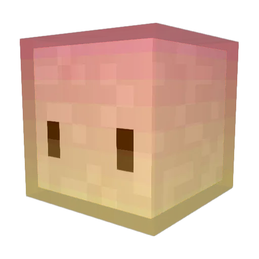 IsenFox Minecraft avatar head, 3D render