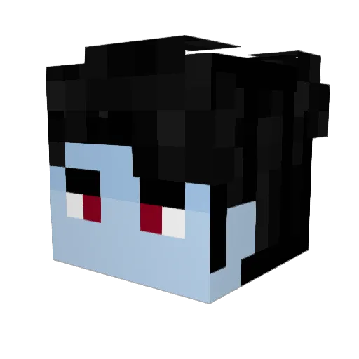 Isenie_Oesteron Minecraft avatar head, 3D render