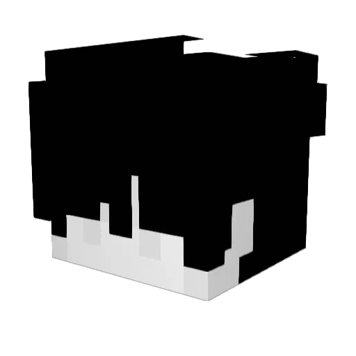 Ishaq_93676 Minecraft avatar head, 3D render