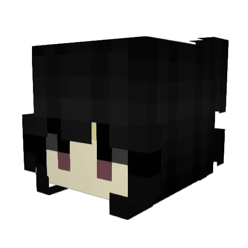 Ishika567 Minecraft avatar head, 3D render
