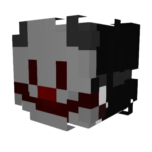 Ishiro00 Minecraft avatar head, 3D render