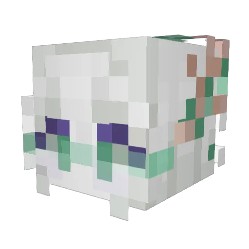 Isiknova Minecraft avatar head, 3D render