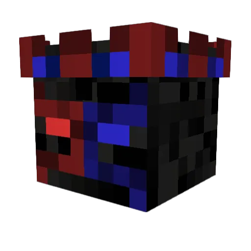 Isimo56 Minecraft avatar head, 3D render