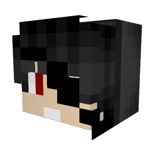 IskaValin Minecraft avatar head, 3D render