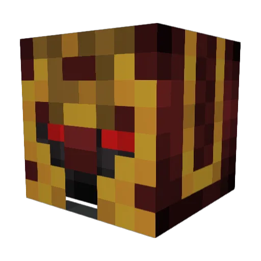 Iskandar106 Minecraft avatar head, 3D render