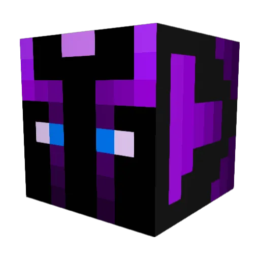 Iskari0t Minecraft avatar head, 3D render
