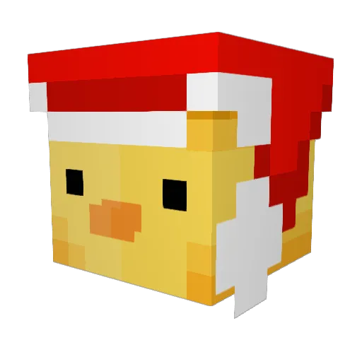 Iskubb Minecraft avatar head, 3D render