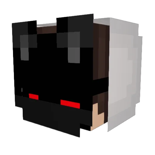Island3rTV Minecraft avatar head, 3D render