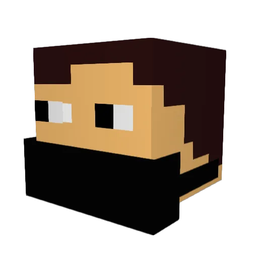 IslandBoy11 Minecraft avatar head, 3D render
