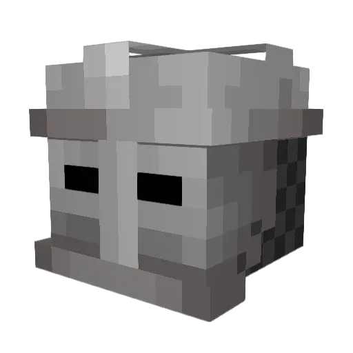 Islaylegends Minecraft avatar head, 3D render