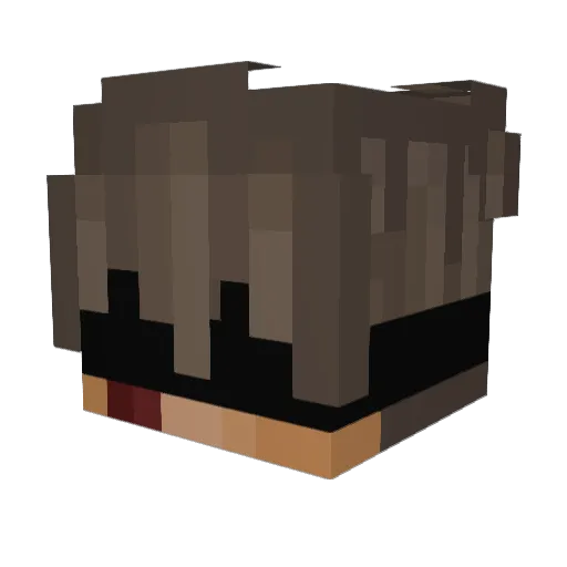 IsleMC_ Minecraft avatar head, 3D render