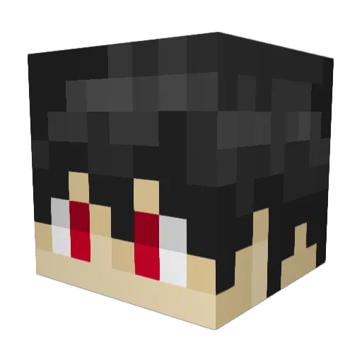 IsmaBr92 Minecraft avatar head, 3D render