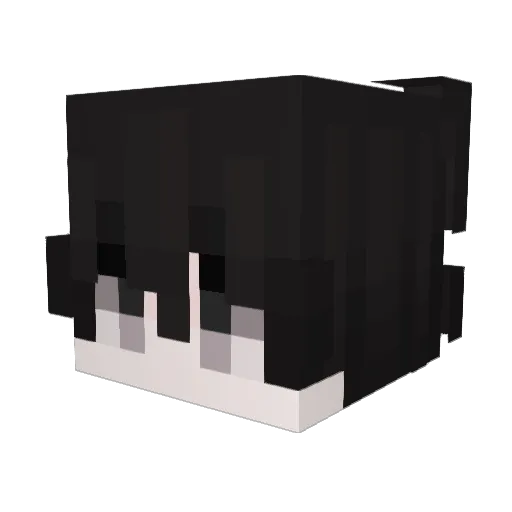 Ismail64 Minecraft avatar head, 3D render