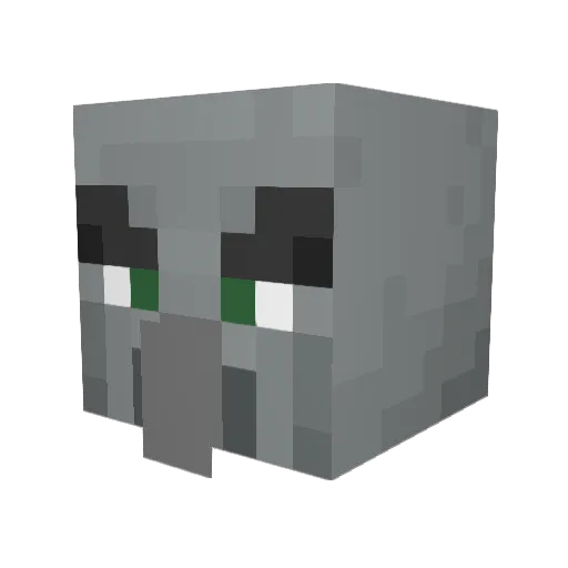 IsmailAx2011 Minecraft avatar head, 3D render
