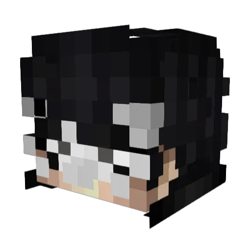 Ismal2014 Minecraft avatar head, 3D render