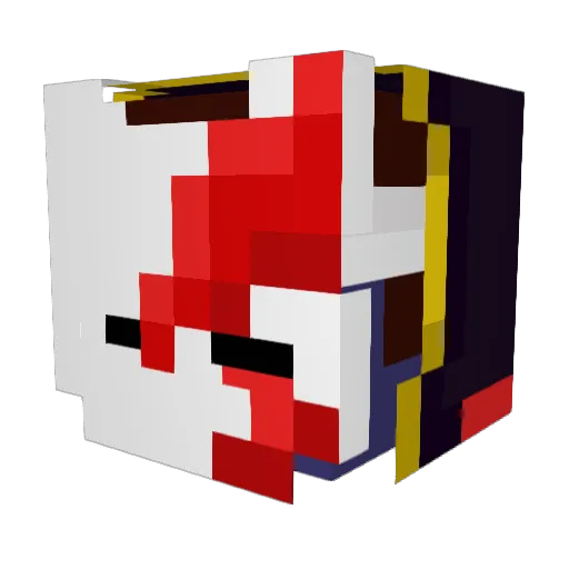 Isotopic8847 Minecraft avatar head, 3D render
