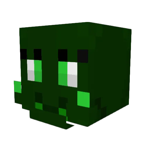IsotopicDemon Minecraft avatar head, 3D render