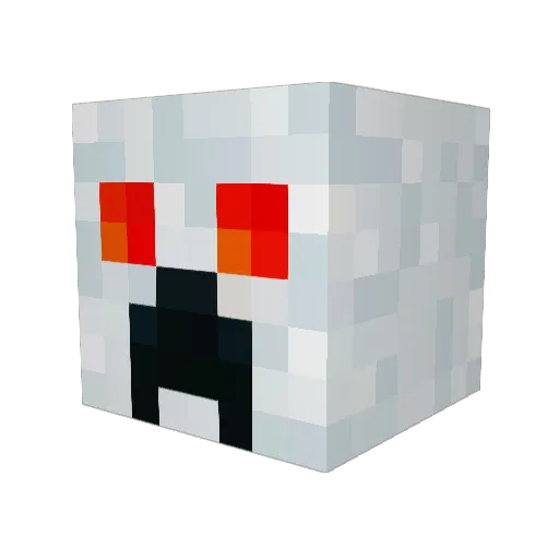 Israphel_32 Minecraft avatar head, 3D render