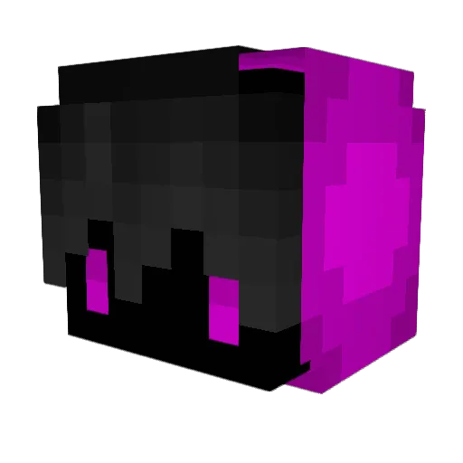 IssMichVater Minecraft avatar head, 3D render