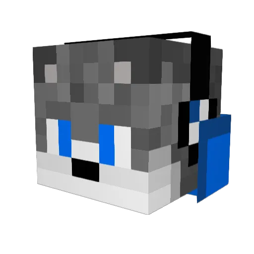 IssaSonOfGod Minecraft avatar head, 3D render