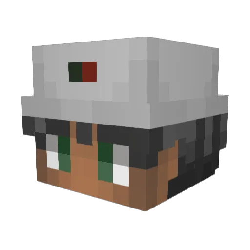 Issac__ Minecraft avatar head, 3D render
