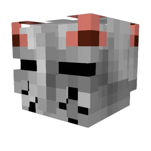 Issarovac Minecraft avatar head, 3D render