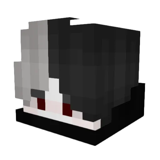 Issiins Minecraft avatar head, 3D render