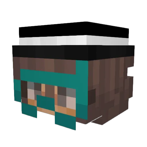 IstDochNurBL Minecraft avatar head, 3D render