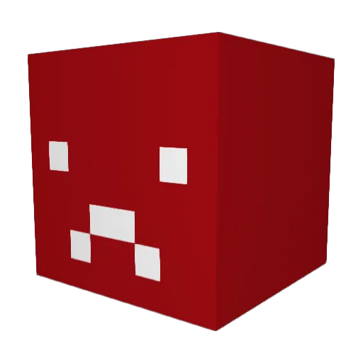 Isuppliers Minecraft avatar head, 3D render