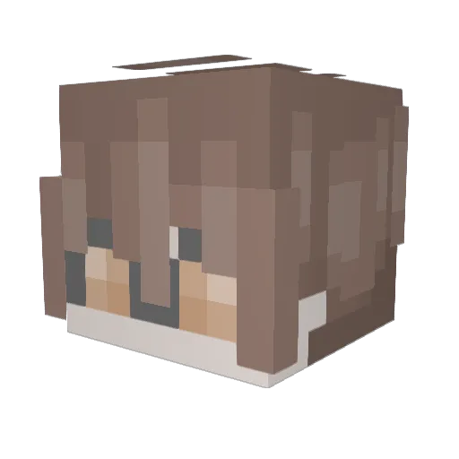 It4all0 Minecraft avatar head, 3D render