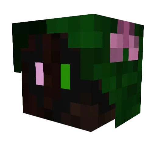 ItIsTheHand Minecraft avatar head, 3D render