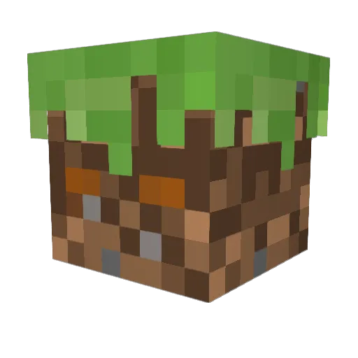 ItStinks Minecraft avatar head, 3D render