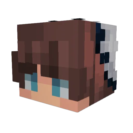 ItYur Minecraft avatar head, 3D render