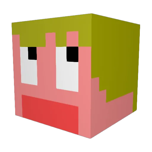 ItZtheBeSTplaYeR Minecraft avatar head, 3D render