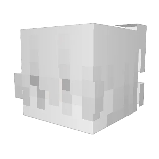 ItZtit0 Minecraft avatar head, 3D render