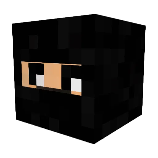 ItZzBobHD Minecraft avatar head, 3D render