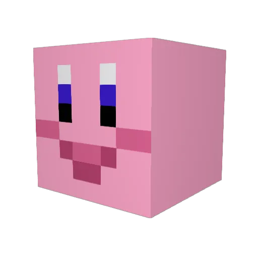ItZzS1MPL3 Minecraft avatar head, 3D render